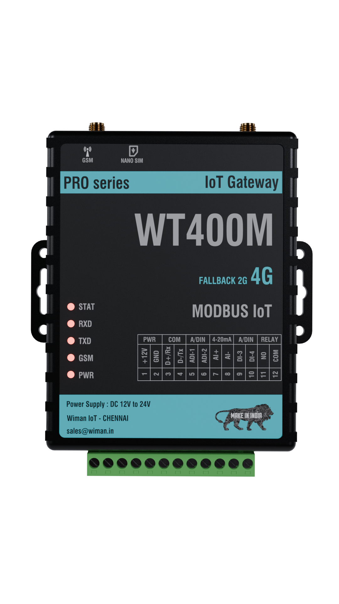 WT400M PRO Series advanced edge gateway